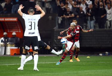 Pellistri, muy cerca de Flamengo