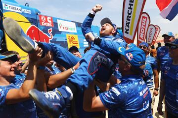 Eduard Nikolaev de Rusia, campeón del Dakar 2019 en camiones.