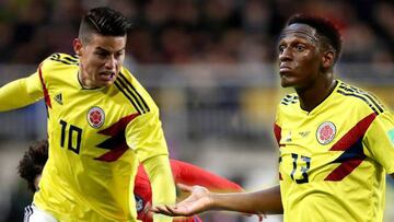 James y Mina no estarán en Miami con Colombia