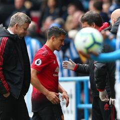 La enigmática frase de Solskjaer sobre el futuro de Alexis