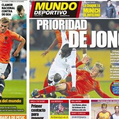 De Ligt-De Jong, de moda en la prensa de Barcelona