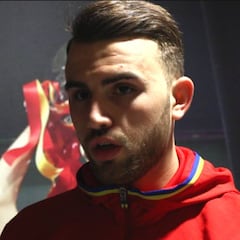 Borja Mayoral: "En Alemania estoy mejorando mi juego"