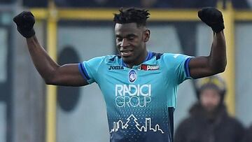 Duván Zapata, jugador del Atalanta de Bérgamo.