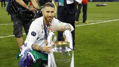 Ramos, en la final de Cardiff.