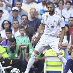 1x1: Benzema compareció, pero al Madrid le faltó la puntería