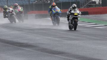 Bautista delante de Rins, Abraham y Aleix.