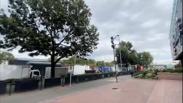 Son bastantes los camiones que se registran por la Autopista Norte con 187.