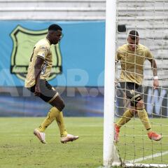 Águilas Doradas golea y consigue su primera victoria ante Equidad