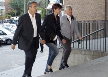 Santillana, Sánchez Candil y su esposa.