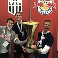 Brenden Aaronson y Jesse Marsch ganan la Copa de Austria