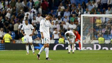 20/09/17 PARTIDO PRIMERA DIVISION 
 REAL MADRID - BETIS 
 TRISTEZA CRISTIANO RONALDO 