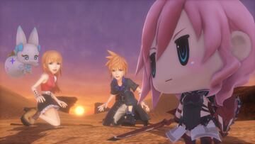 Captura de pantalla - World of Final Fantasy (PS4)