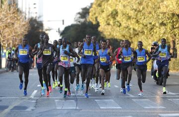 Las mejores imágenes del maratón de Valencia