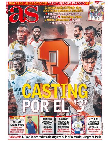 Las portadas de AS de septiembre