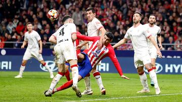 07/02/24 PARTIDO IDA SEMIFINAL COPA DEL REY
ATLETICO DE MADRID - ATHLETIC CLUB DE BILBAO
OCASION ALVARO MORATA
AITOR PAREDES DANIEL VIVIAN