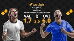 Valencia CF vs. Real Oviedo: horario, dónde ver, pronósticos y clasificación