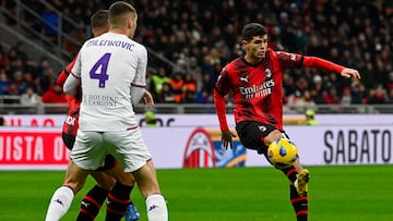 El seleccionado estadounidense logró recuperarse de su lesión y alineó como titular en el triunfo del cuadro Rossonero ante la Fiore en la liga Italiana.