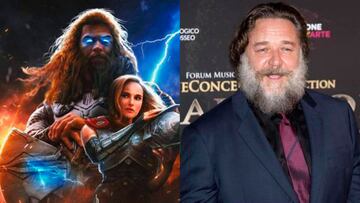 Russell Crowe (Gladiator) se suma al reparto de Thor: Love and Thunder