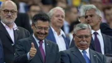 Bartomeu: "Quiero que Neymar se retire en el Barcelona"