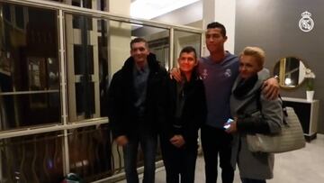 Reencuentro de Cristiano con este niño polaco