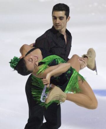 Exhibición en el Palacio de Hielo Dreams de Javi Fernández