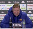Rueda de prensa de Koeman tras el Betis 2 - Barcelona 3