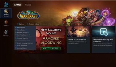 Blizzard enseña a desinstalar el cliente de escritorio de Battle.net
