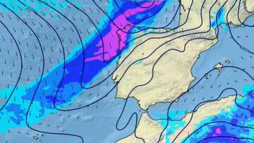 AEMET avisa del tiempo “plenamente invernal”: las zonas de España a las que llega el frío, nieve y lluvia
