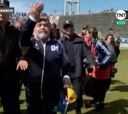 El ejemplar grito de Maradona a sus jugadores tras ganar