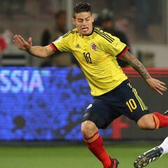¿James jugando como en el Bayern en la Selección?