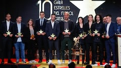Premiados en la Décima Gala del Deporte Catalán.