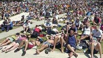 <b>GRAN ESCENARIO.</b> El Rod Laver Arena es una lujosa sede para la fi nal.