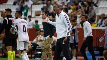 Albacete-Burgos, Bolo, entrenador del Burgos.