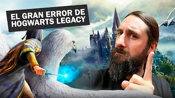 Gran error Hogwarts Legacy
