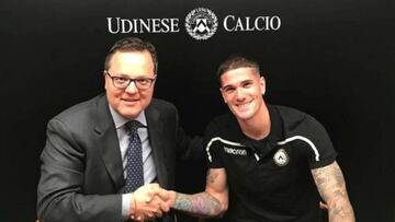 De Paul renueva su contrato con Udinese hasta 2023