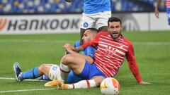 Napoli - Granada Europa League In the picture Jorge Molina Editorial Usage Only