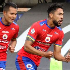 Pasto salva un punto al final frente a Jaguares