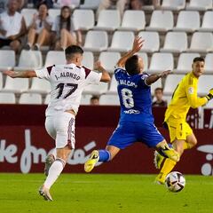 Julio Alonso será baja ante el Huesca