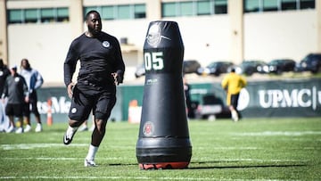 Los Steelers preparan la temporada con robots