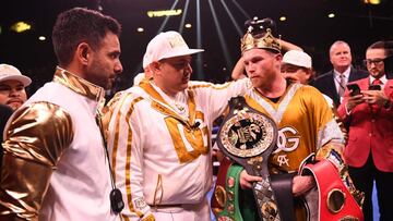 Canelo &Aacute;lvarez y Eddy Reynoso.