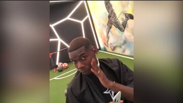 Así es como Paul Pogba pide su corte en la barbería