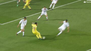 El golazo de Roger Martínez que dejó sin opción a Luca Zidane