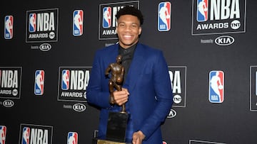 Antetokounmpo, con el MVP de la temporada