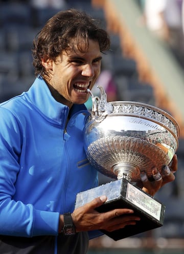 Rafa Nadal ganó a Roger Federer por 7-5, 7-6(3), 5-7, 6-1