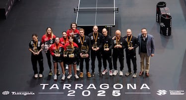 Tarragona repite como capital del tenis de mesa español
