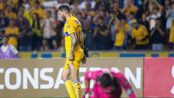 Gignac, cerca de romper racha de cinco años como titular con Tigres en Liga MX