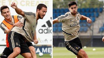 Hazard y Asensio pasan de fase