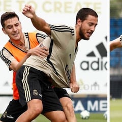 Hazard y Asensio pasan de fase