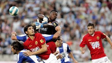Kameni, con César Navas.