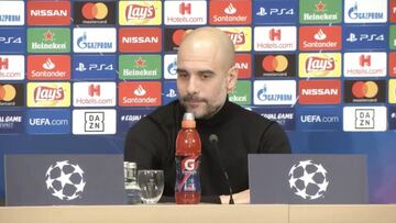 Guardiola: "?Cre¨¦is que vamos a ganar por 4 ¨® 5 goles? Eso no va a pasar, amigos"